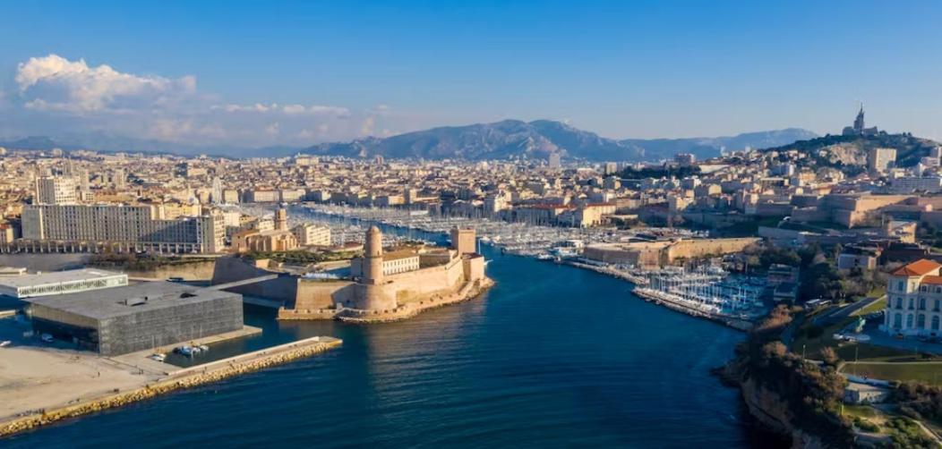 Vue Mer Le Panoramique Vieux-Port De マルセイユ エクステリア 写真